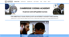 Desktop Screenshot of cambridgecoding.com