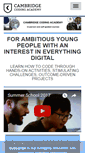 Mobile Screenshot of cambridgecoding.com